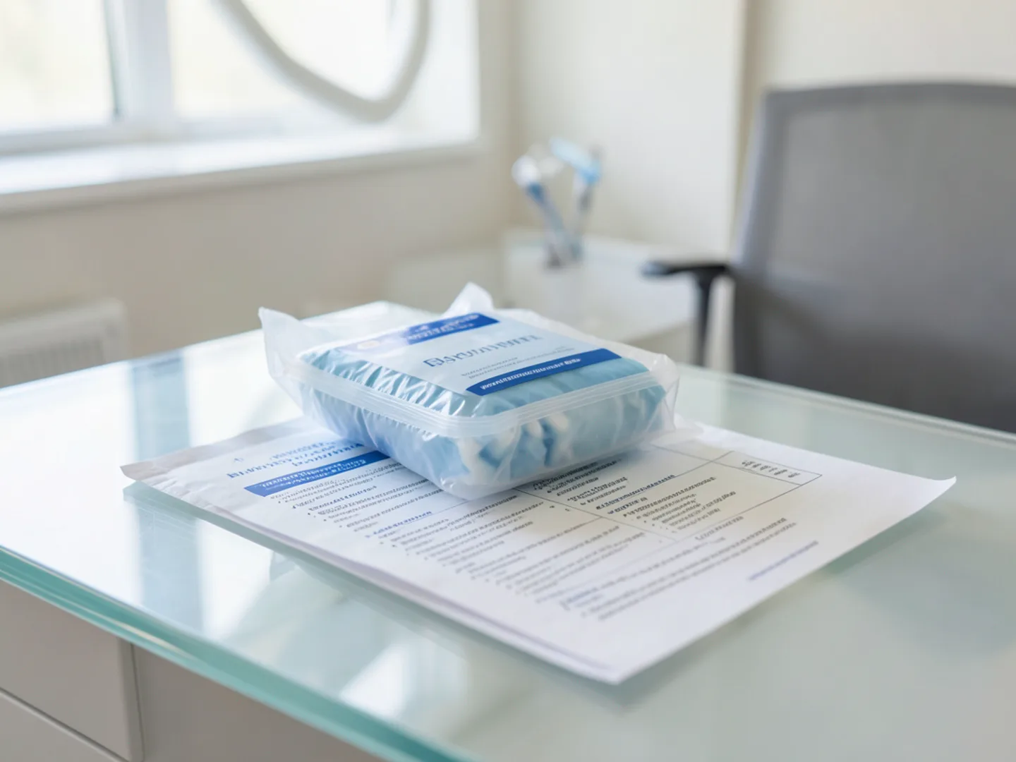 Patient emergency comfort pack with therapeutic ice pack and gauze