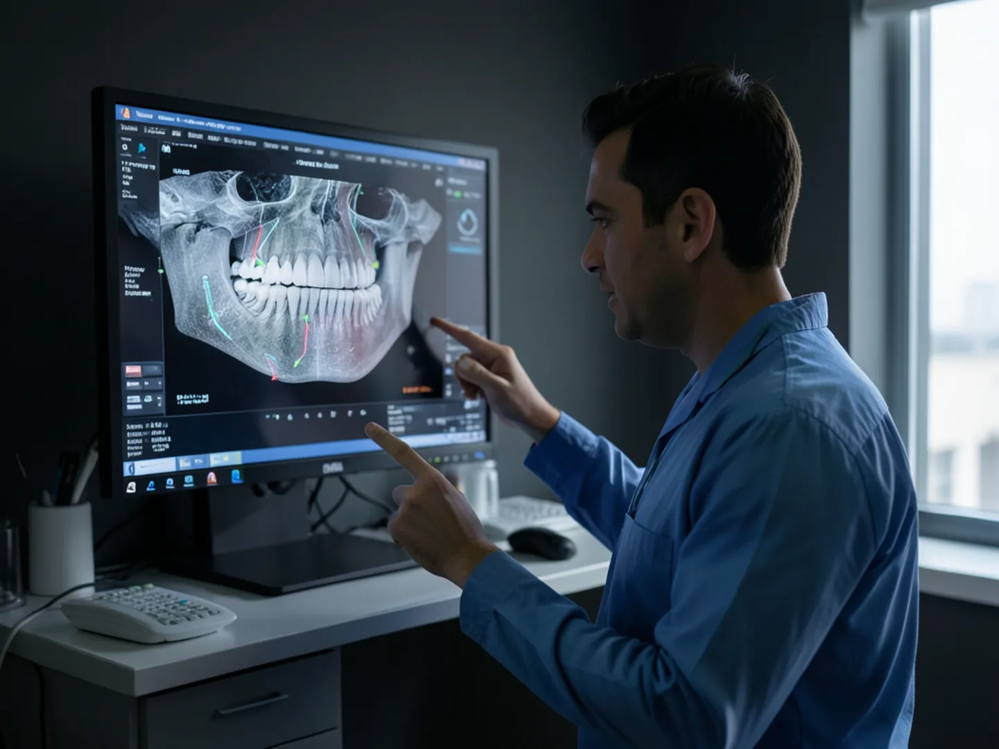 Digital 3D CBCT surgical guide for precision dental implant placement